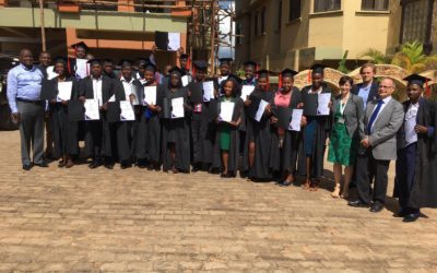 First graduates from Entrepreneurship Diploma Program in Uganda