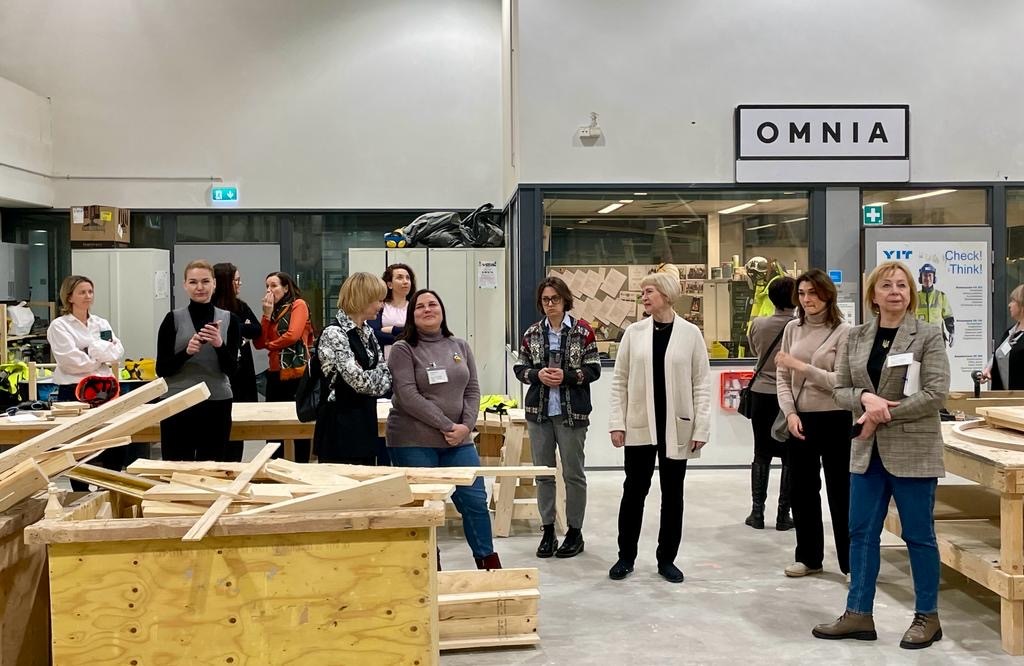 Finnish – Ukrainian cooperation in vocational education offers tangible support for rebuilding 
